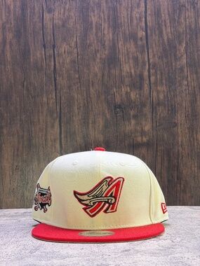 Los Angeles Angels New Era 9Fifty Wide Brim “Anaheim” Side Patch SnapBack Cap